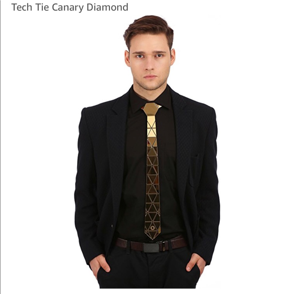 Tech tie canary Diamond